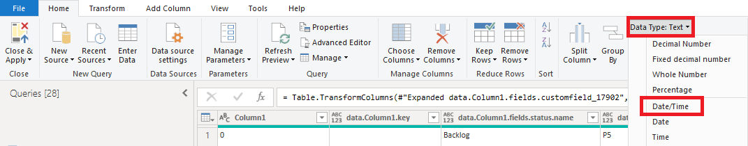 power bi jira