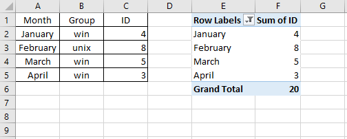 formula excel