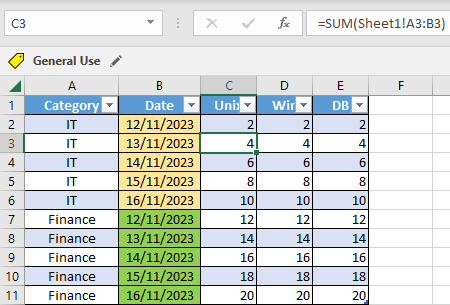 script excel